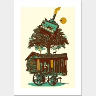 TREE CABIN Posters and Art